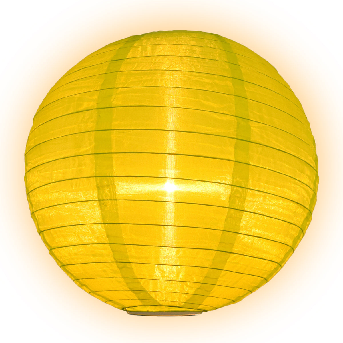 30&quot; Apple Green Jumbo Shimmering Nylon Lantern, Even Ribbing, Durable, Dry Outdoor Hanging Decoration