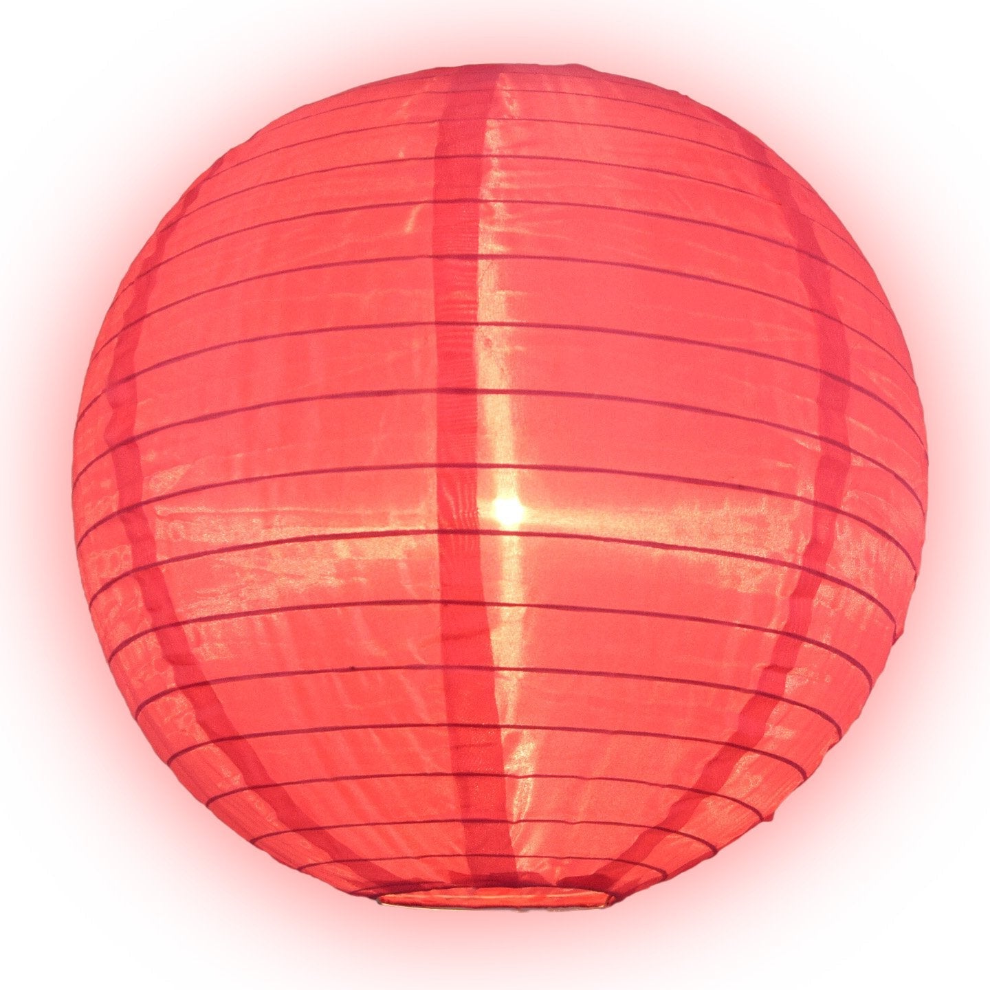 30 Inch Hot Pink Jumbo Shimmering Nylon Lantern, Even Ribbing, Durable, Dry Outdoor Hanging Decoration - LunaBazaar.com - Discover. Celebrate. Decorate.