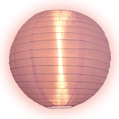 8&quot; Light Purple Shimmering Nylon Lantern, Even Ribbing, Durable, Hanging - PaperLanternStore.com - Paper Lanterns, Decor, Party Lights &amp; More