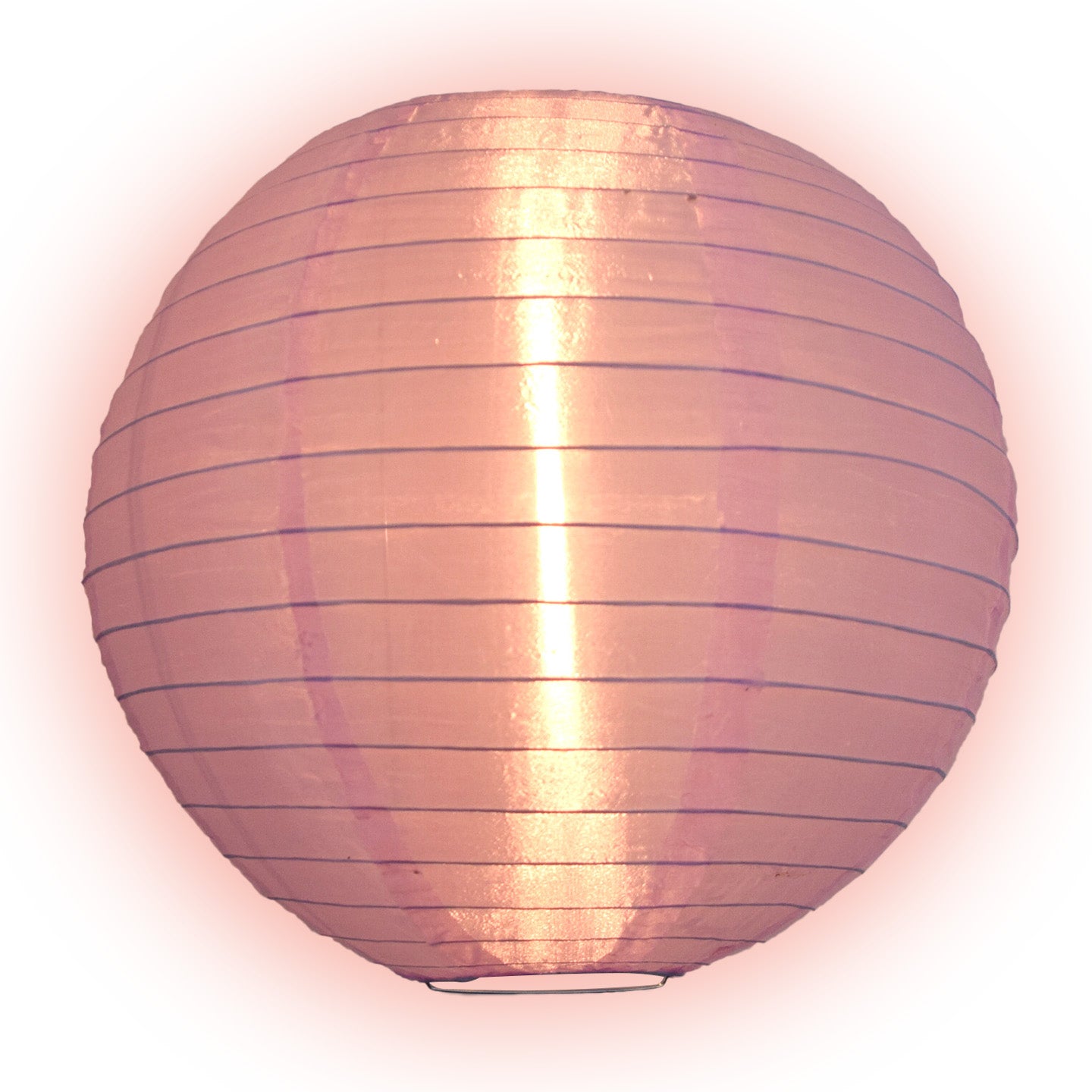6" Light Purple Shimmering Nylon Lantern, Even Ribbing, Durable, Hanging - PaperLanternStore.com - Paper Lanterns, Decor, Party Lights & More