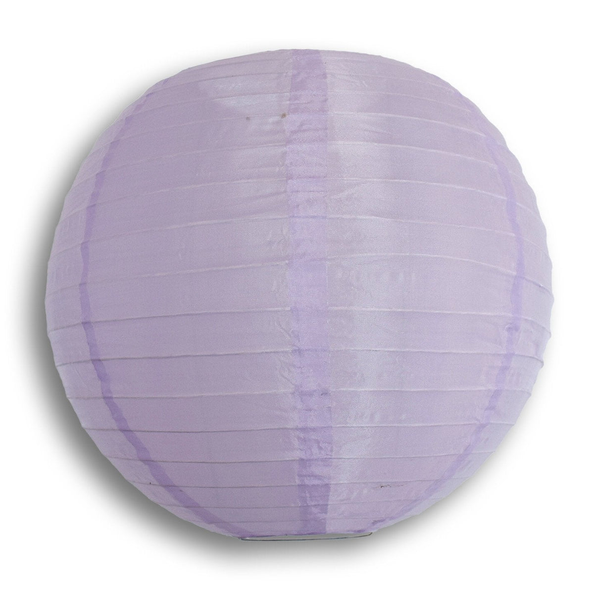 BLOWOUT 30&quot; Light Purple Jumbo Shimmering Nylon Lantern, Even Ribbing, Durable, Dry Outdoor Hanging Decoration