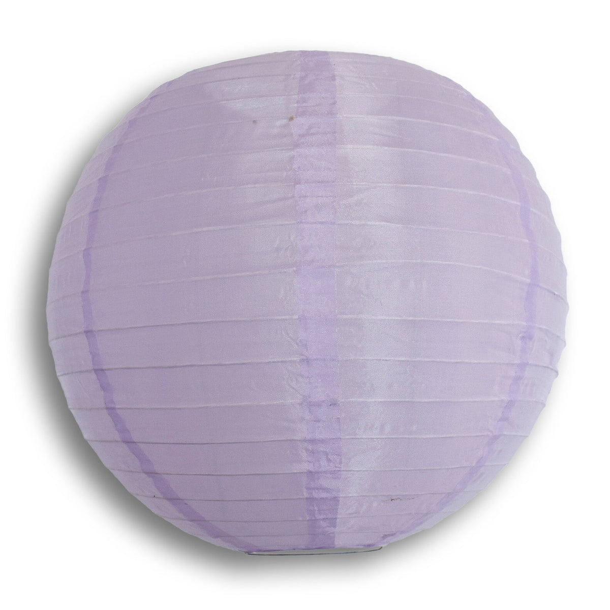 36&quot; Light Purple Jumbo Shimmering Nylon Lantern, Even Ribbing, Durable, Dry Outdoor Hanging Decoration