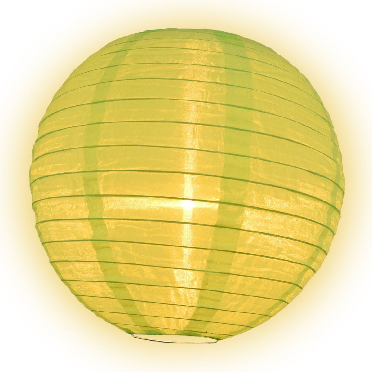 20&quot; Neon Green Shimmering Nylon Lantern - PaperLanternStore.com - Paper Lanterns, Decor, Party Lights &amp; More