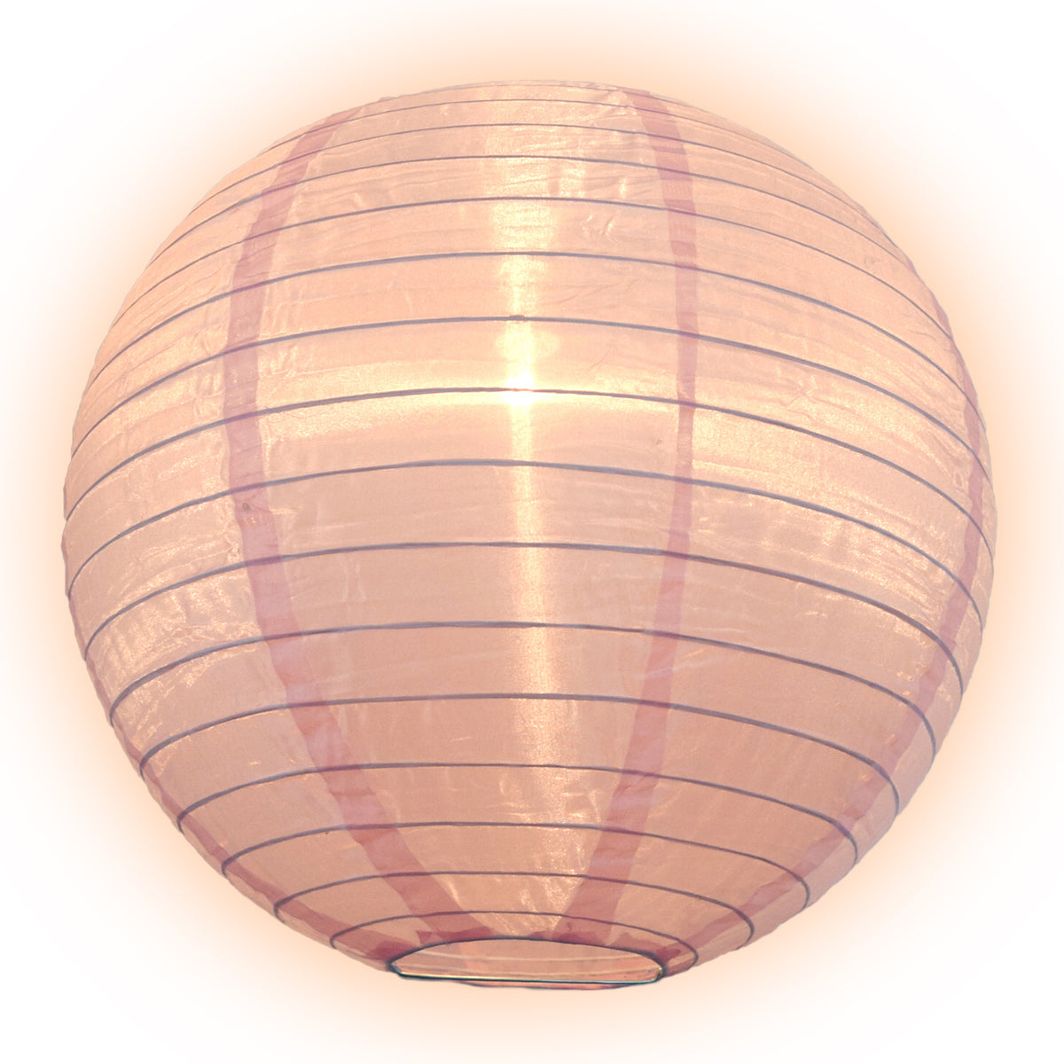 30&quot; Pink Jumbo Shimmering Nylon Lantern, Even Ribbing, Durable, Dry Outdoor Hanging Decoration - PaperLanternStore.com - Paper Lanterns, Decor, Party Lights &amp; More