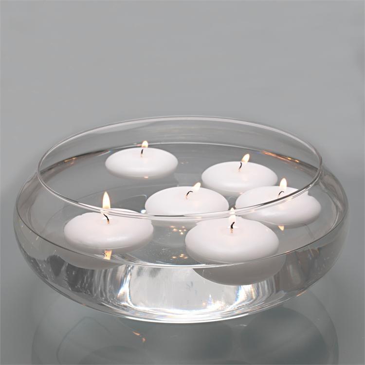 White Floating Candle - PaperLanternStore.com - Paper Lanterns, Decor, Party Lights &amp; More