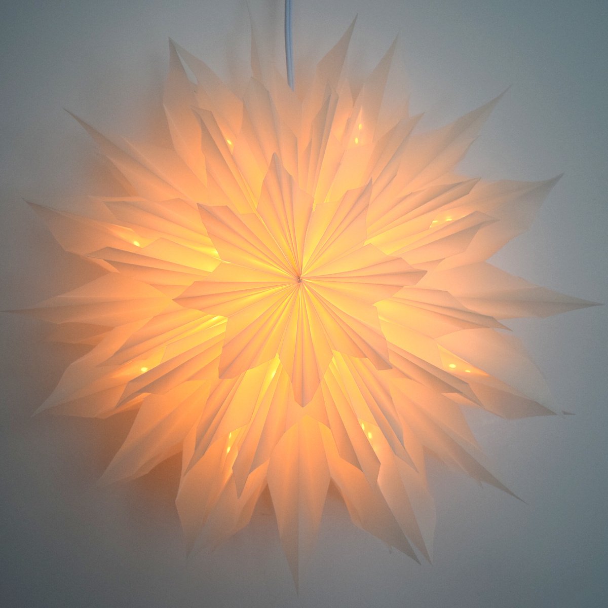3-PACK + CORD + BULBS | Apricity Snowflake Star Lantern Pizzelle Combo Kit - Ideal for Holiday and Snowflake Decorations, Weddings, Parties, and Home Decor