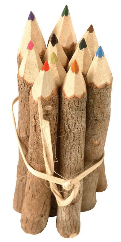 3.5 Inch Colored Stick Pencil, Set of 12 - PaperLanternStore.com - Paper Lanterns, Decor, Party Lights &amp; More