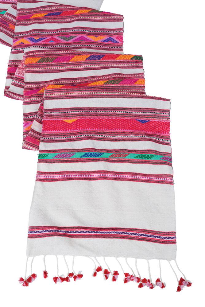 Anchali Hill Tribe Handmade Table Runner - PaperLanternStore.com - Paper Lanterns, Decor, Party Lights &amp; More