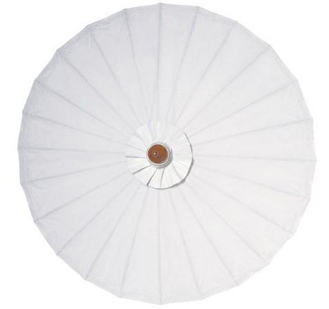 Off-White 26 Inch Mulberry Paper Parasol - PaperLanternStore.com - Paper Lanterns, Decor, Party Lights &amp; More