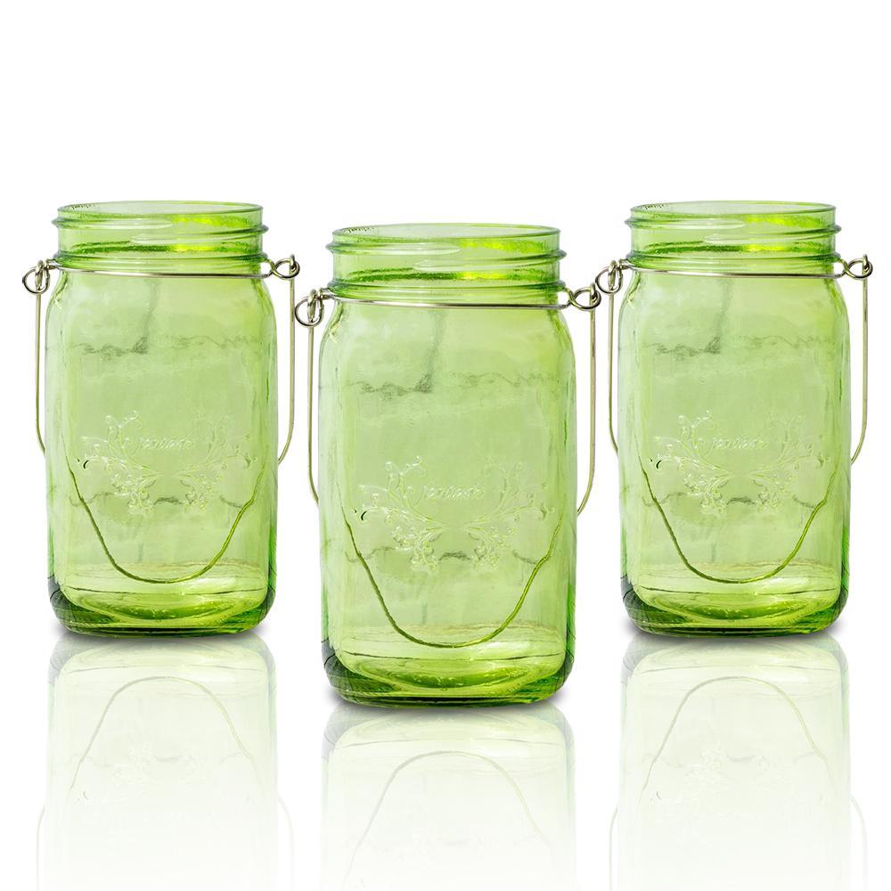 6-Pack Mason Jars with Handle for DIY Crafts, 16oz / 32oz - Various Colors and Sizes Available - PaperLanternStore.com - Paper Lanterns, Decor, Party Lights &amp; More