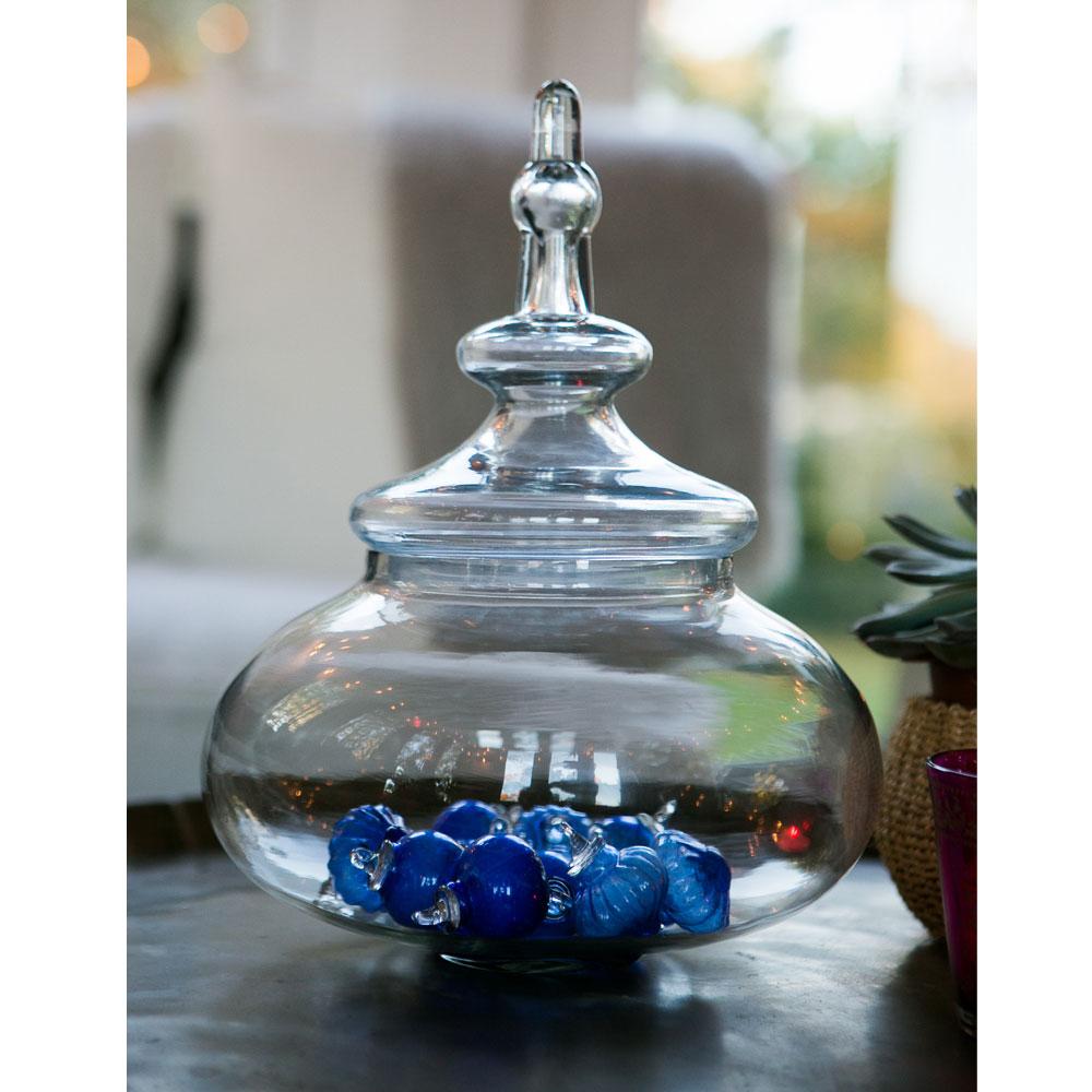 Saffron Glass Apothecary Jar - PaperLanternStore.com - Paper Lanterns, Decor, Party Lights &amp; More