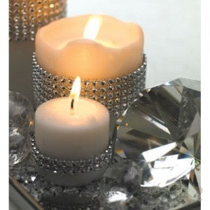 Apple Green Diamond Bling Wrap Roll - 30 FT - PaperLanternStore.com - Paper Lanterns, Decor, Party Lights & More