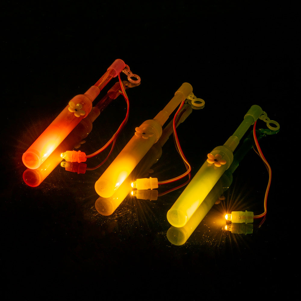 Assorted Kid&#39;s 8&quot; Paper Lantern Holder Walking Stick and LED Light (Battery Operated, 12 PACK) - PaperLanternStore.com - Paper Lanterns, Decor, Party Lights &amp; More