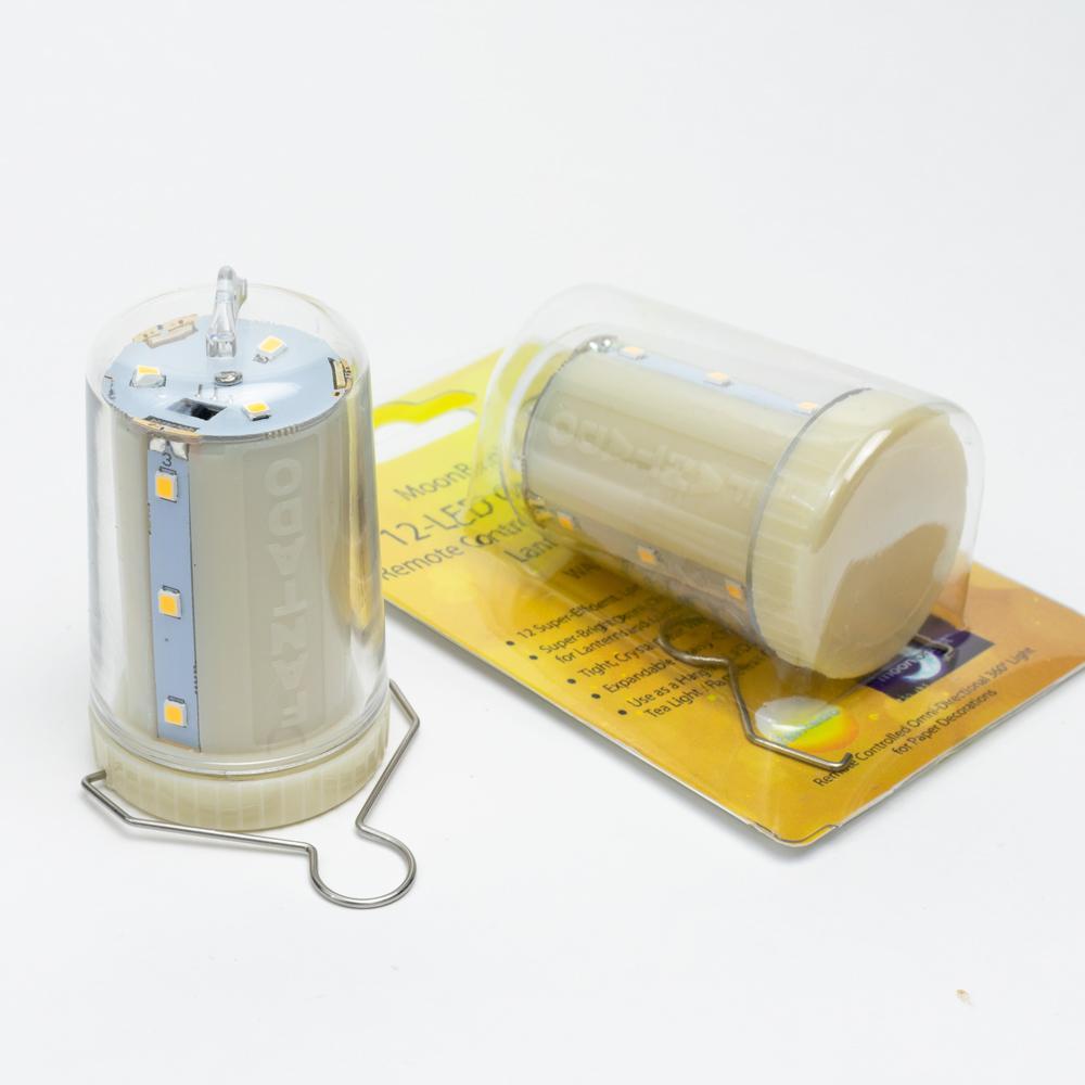 MoonBright&amp;#8482; 12-LED Omni360 Remote Control Omni-Directional Lantern Light, Hanging / Table Top, Warm White (Battery Powered) - PaperLanternStore.com - Paper Lanterns, Decor, Party Lights &amp; More