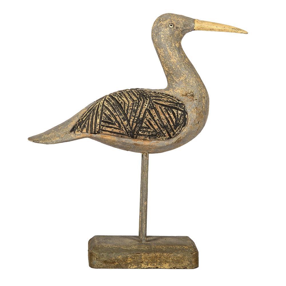 Handcarved Sand Piper - PaperLanternStore.com - Paper Lanterns, Decor, Party Lights &amp; More