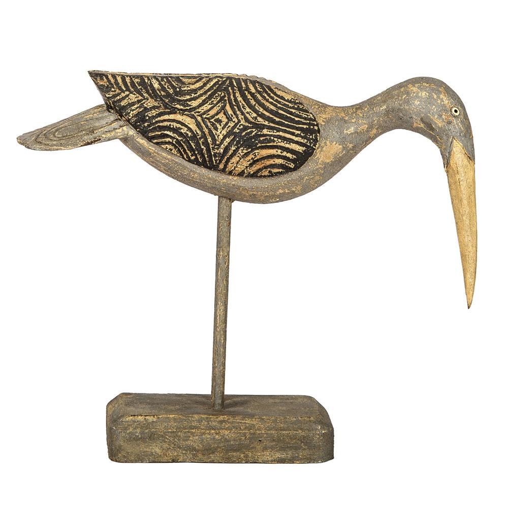 Handcarved Sand Piper II - PaperLanternStore.com - Paper Lanterns, Decor, Party Lights &amp; More