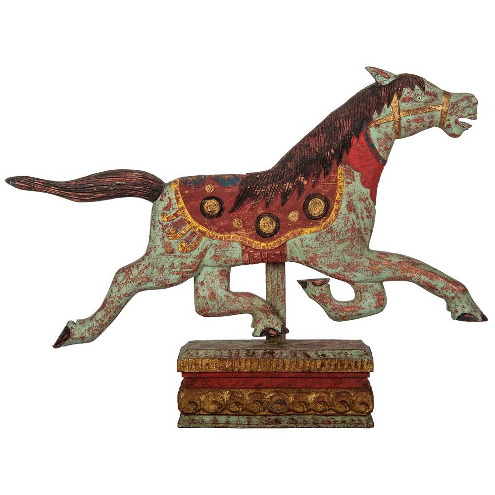 Handcarved Horse - PaperLanternStore.com - Paper Lanterns, Decor, Party Lights &amp; More