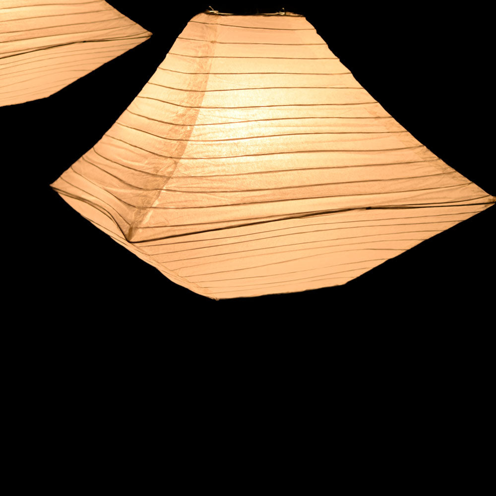 14&quot; Beige Pagoda Paper Lantern - PaperLanternStore.com - Paper Lanterns, Decor, Party Lights &amp; More