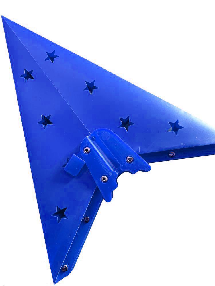 30&quot; Dark Blue Weatherproof Star Lantern Lamp, Hanging Decoration - PaperLanternStore.com - Paper Lanterns, Decor, Party Lights &amp; More