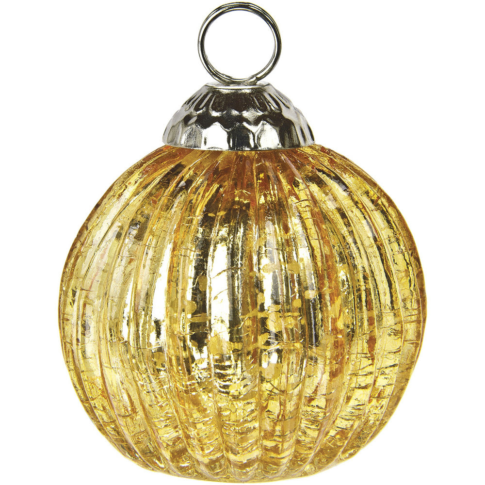2.25&quot; Gold Mercury Glass Mona Glass Place Card Holder - PaperLanternStore.com - Paper Lanterns, Decor, Party Lights &amp; More