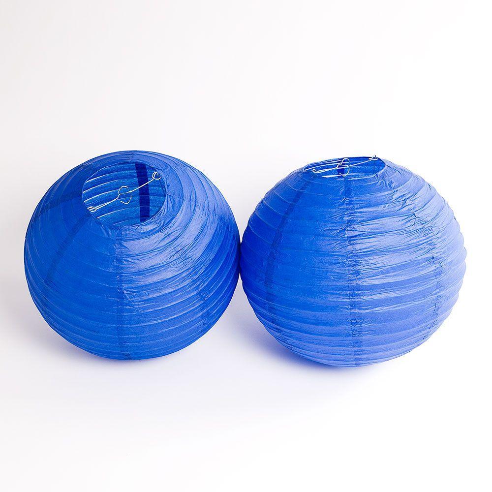 Chicago Pro Football Paper Lanterns 6pc Combo Tailgating Party Pack (Orange/Navy)  - by PaperLanternStore.com - Paper Lanterns, Decor, Party Lights &amp; More