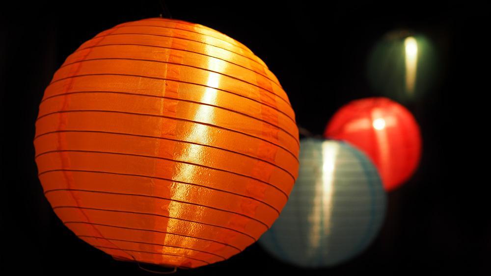 10&quot; Cinco de Mayo / Fiesta Shimmering Nylon Lantern String Light for Parties, Birthdays and any occasion (31 FT) - PaperLanternStore.com - Paper Lanterns, Decor, Party Lights &amp; More