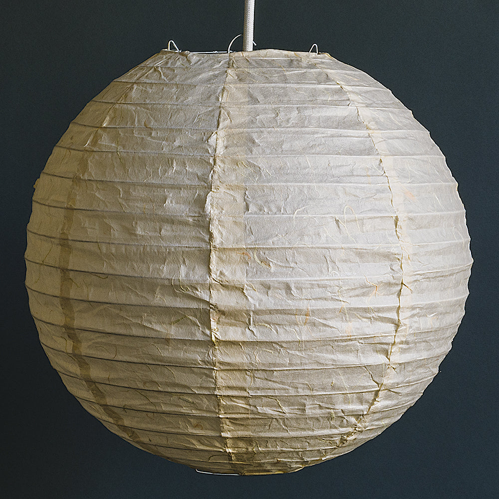 BULK PACK (3) 12&quot; Cloud Dragon Japanese Kozo Unryu Fibrous Paper Lantern Shade, Hanging Decoration - PaperLanternStore.com - Paper Lanterns, Decor, Party Lights &amp; More