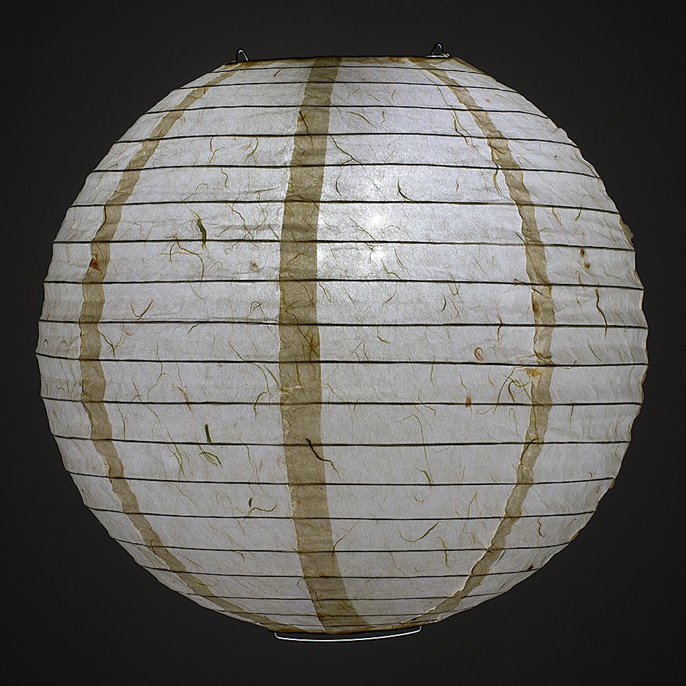 BULK PACK (3) 12&quot; Cloud Dragon Japanese Kozo Unryu Fibrous Paper Lantern Shade, Hanging Decoration - PaperLanternStore.com - Paper Lanterns, Decor, Party Lights &amp; More