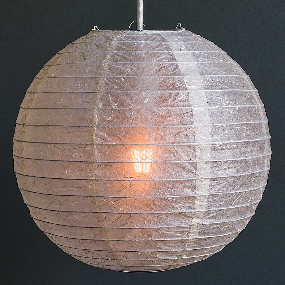 12&quot; Cloud Phoenix Silken Japanese Kozo Unryu Fibrous Paper Lantern Shade, Hanging Decoration - PaperLanternStore.com - Paper Lanterns, Decor, Party Lights &amp; More