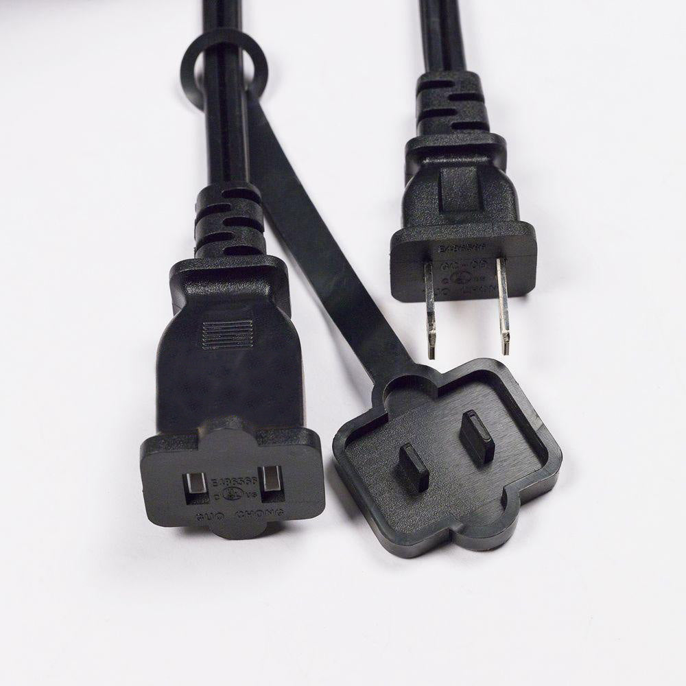 BLOWOUT (Cord Only) 25 Socket Suspended Outdoor Commercial DIY String Light 29 FT Black Cord w/ E12 C7 Base, Weatherproof