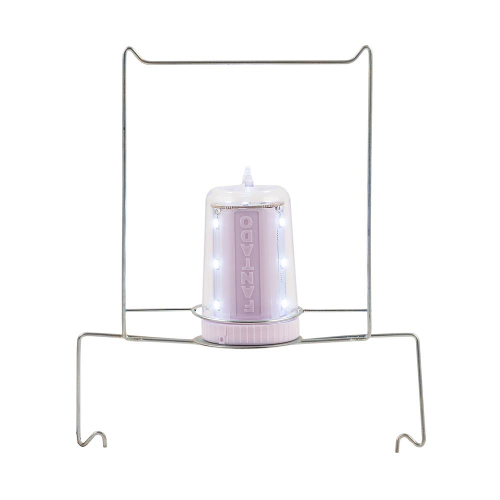 Cylinder Fine Line Cool White LED Table Top Lantern Lamp Light KIT w/ Remote, Omni360 Battery Powered - PaperLanternStore.com - Paper Lanterns, Decor, Party Lights &amp; More