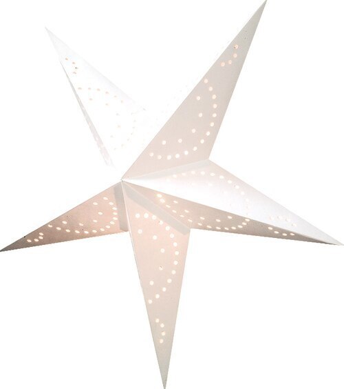 3-PACK Peace 26&quot; Illuminated Paper Star Lanterns Hanging Decorations