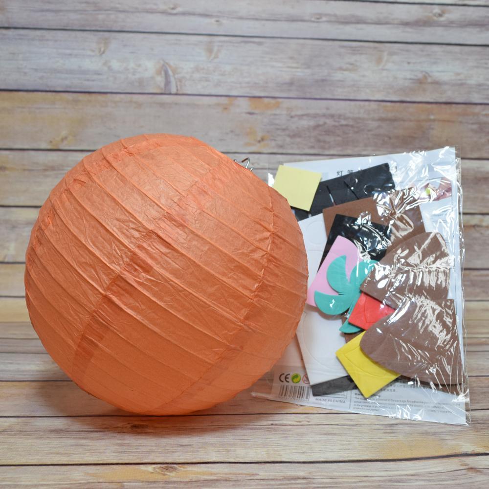 8&quot; Paper Lantern Animal Face DIY Kit - Tiger (Kid Craft Project) - PaperLanternStore.com - Paper Lanterns, Decor, Party Lights &amp; More