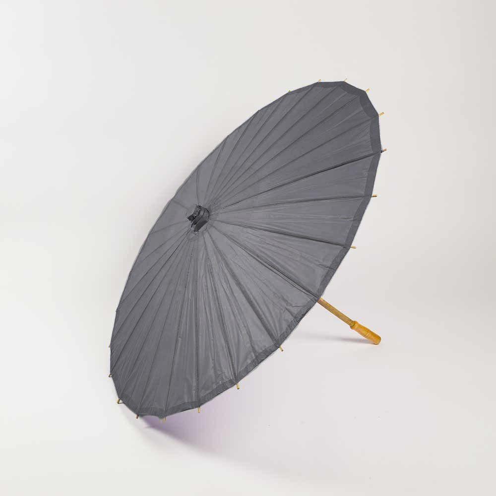 BLOWOUT 32" Driftwood Grey Paper Parasol Umbrella