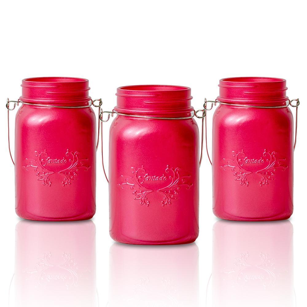 6-Pack Mason Jars with Handle for DIY Crafts, 16oz / 32oz - Various Colors and Sizes Available - PaperLanternStore.com - Paper Lanterns, Decor, Party Lights &amp; More