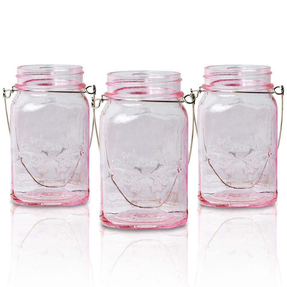 6-Pack Mason Jars with Handle for DIY Crafts, 16oz / 32oz - Various Colors and Sizes Available - PaperLanternStore.com - Paper Lanterns, Decor, Party Lights &amp; More