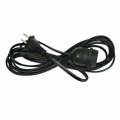 BULK PACK (6) Single Socket Pendant Light Commercial Grade Outdoor Cord Kits (11FT, Black) - PaperLanternStore.com - Paper Lanterns, Decor, Party Lights &amp; More