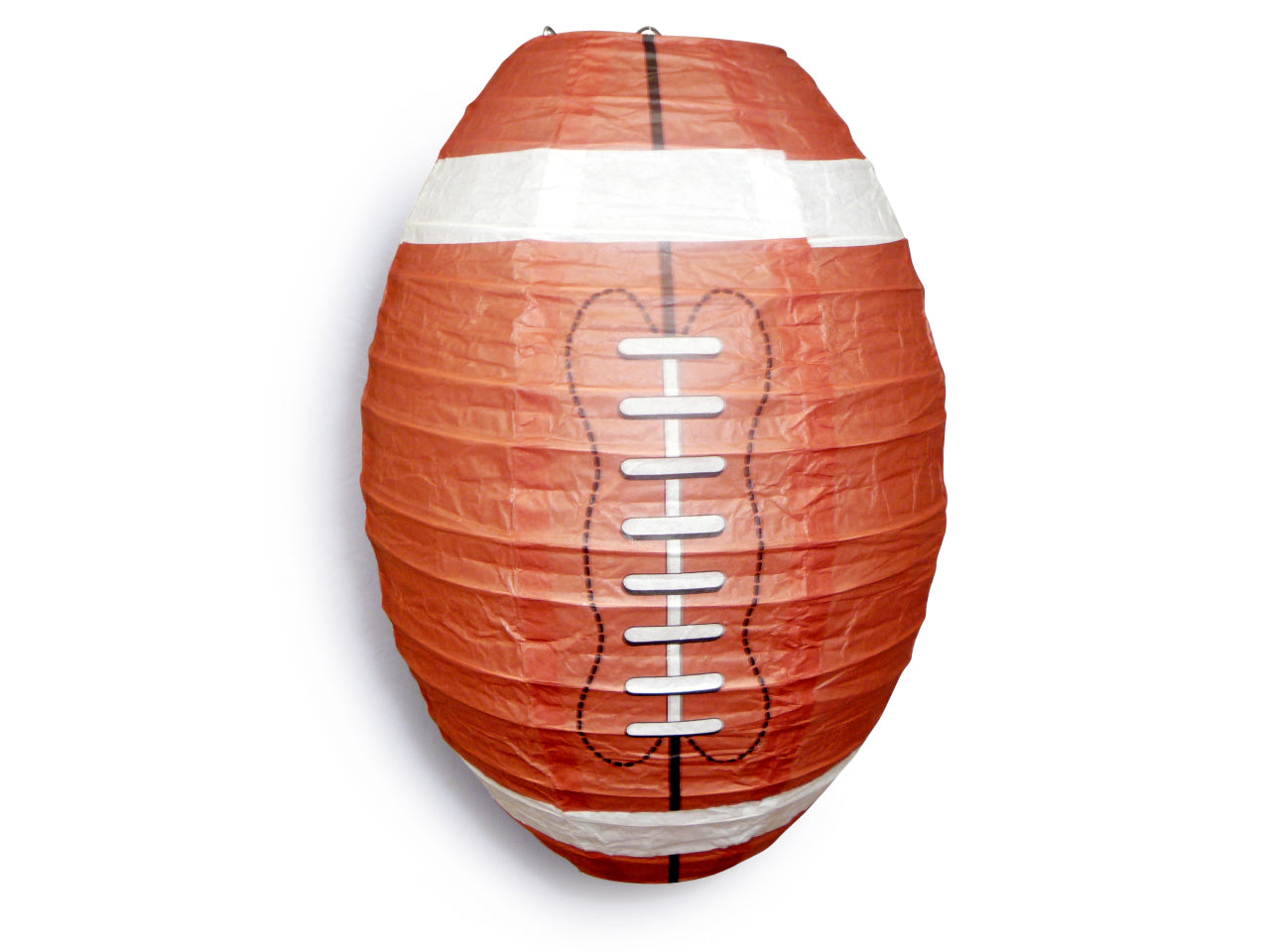 Football Paper Lantern Shaped Sports Hanging Decoration Novelty for Super Parties - PaperLanternStore.com - Paper Lanterns, Decor, Party Lights & More