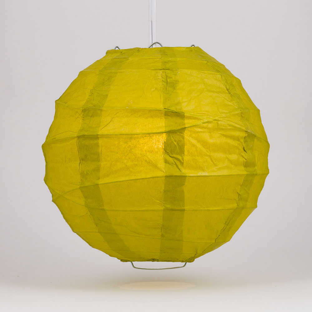 16&quot; Pear Round Paper Lantern, Crisscross Ribbing, Chinese Hanging Wedding &amp; Party Decoration - PaperLanternStore.com - Paper Lanterns, Decor, Party Lights &amp; More