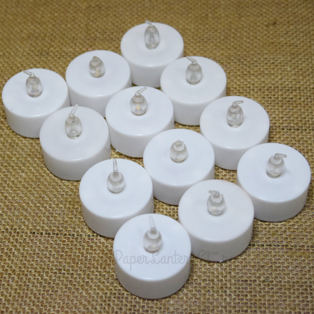 Cool white tea lights hotsell