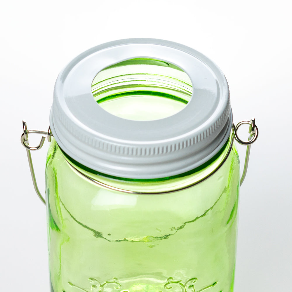 Fantado Regular Mouth Mason Jar Pendant Light Cord Kit Lid (White, Lid Only) - PaperLanternStore.com - Paper Lanterns, Decor, Party Lights & More