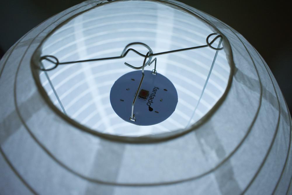 BULK PACK (24) OmniDisk Low Profile LED Hanging Light For Paper Lanterns, Cool White (Battery Powered) - PaperLanternStore.com - Paper Lanterns, Decor, Party Lights &amp; More