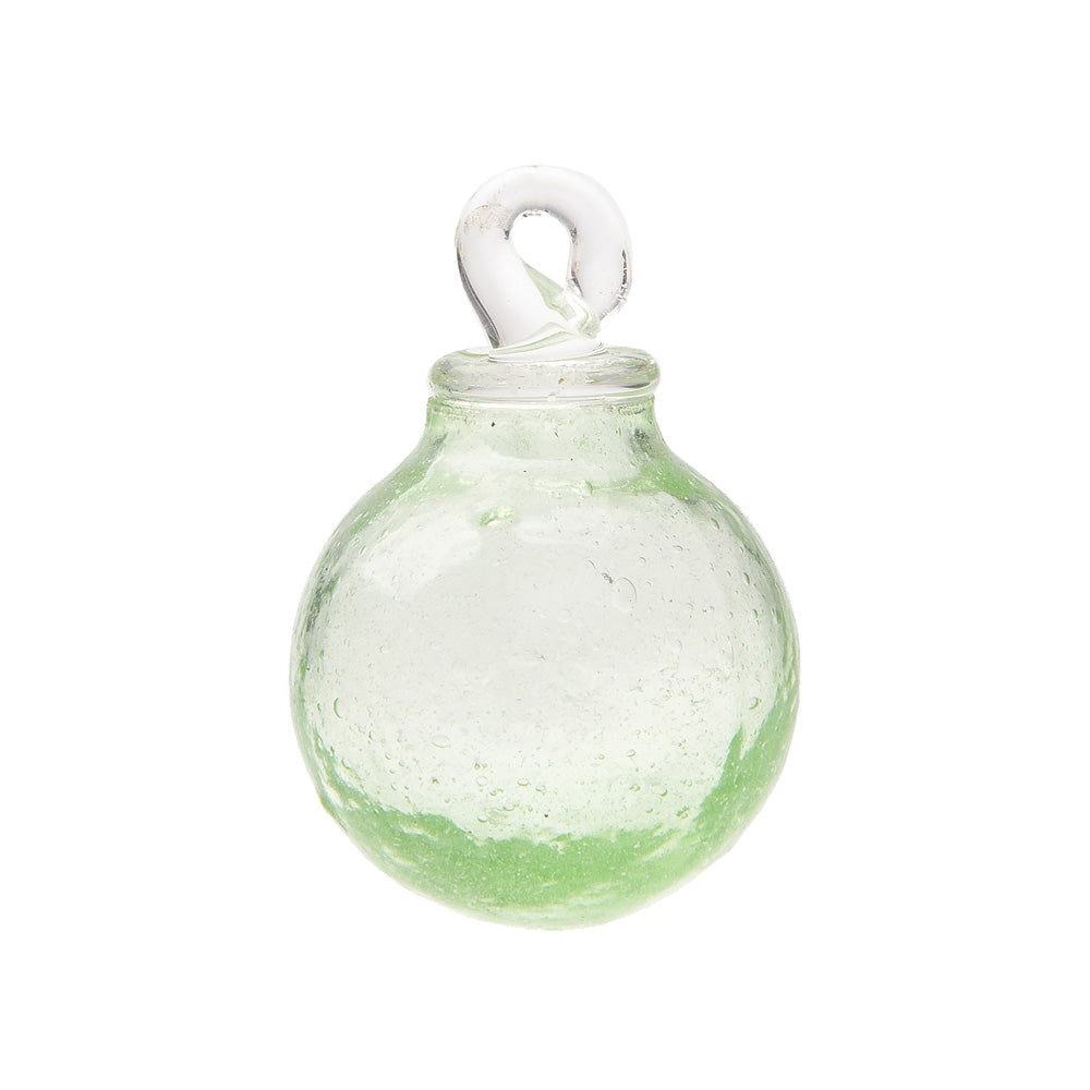 6 Pack|Light Green Cassandra Mini Recycled Glass Ball Ornament - PaperLanternStore.com - Paper Lanterns, Decor, Party Lights &amp; More