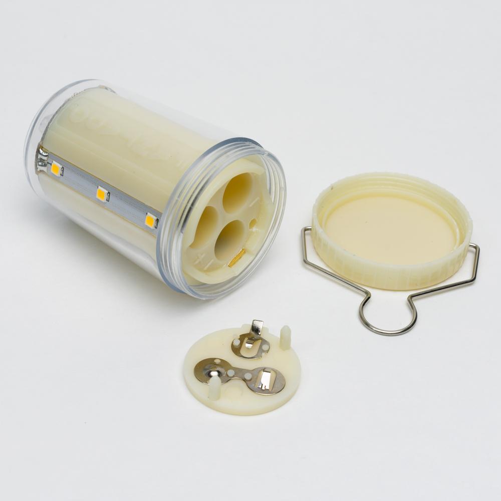 Fantado Bulk Pack (24) OmniDisk Low Profile LED Hanging Light for Paper Lanterns, Warm White (Battery Powered), Size: 24-Pack