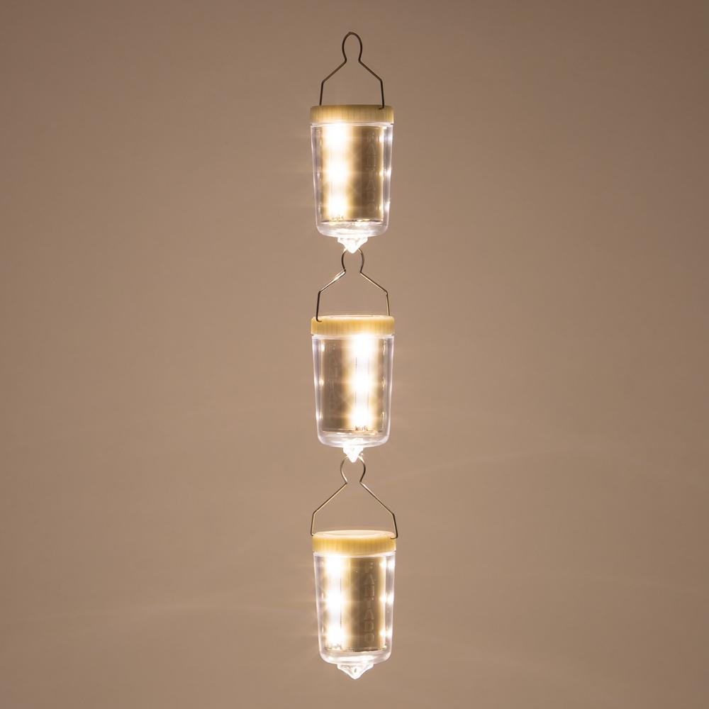 3-Pack Kit w/ Remote Control Warm White 12-LED Omni360 Omni-Directional Lantern Light, Hanging / Table Top (Battery Powered) - PaperLanternStore.com - Paper Lanterns, Decor, Party Lights &amp; More