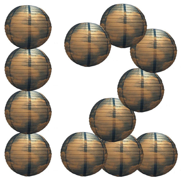 14" Premium Print Cotton Candy Clouds Paper Lantern, Design by Esper - PaperLanternStore.com - Paper Lanterns, Decor, Party Lights & More