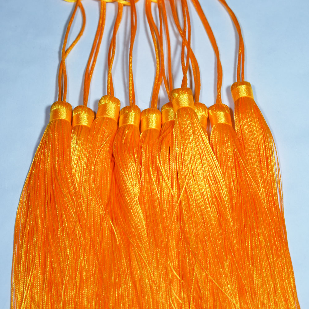 Yellow Tassel Hanging Ornament Accessory for Paper Lanterns (10 PACK) - PaperLanternStore.com - Paper Lanterns, Decor, Party Lights &amp; More