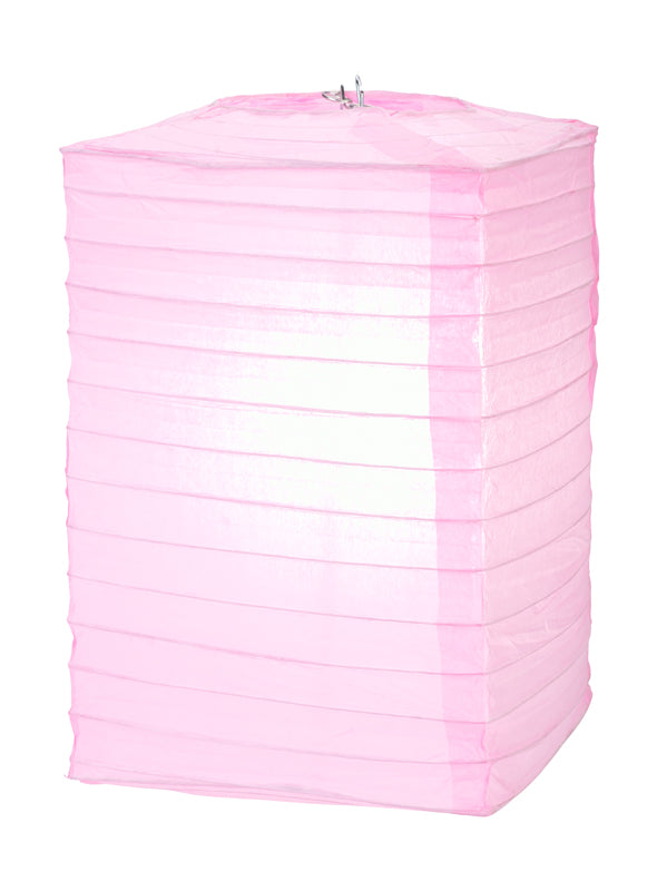 Pink Hako Paper Lantern - PaperLanternStore.com - Paper Lanterns, Decor, Party Lights &amp; More