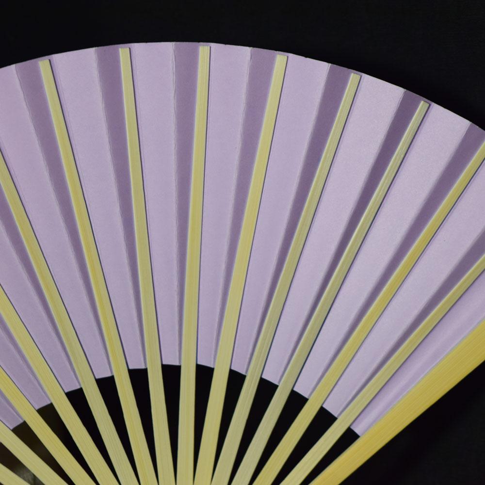 9&quot; Lavender Paper Hand Fans for Weddings, Premium Paper Stock (10 Pack) - PaperLanternStore.com - Paper Lanterns, Decor, Party Lights &amp; More