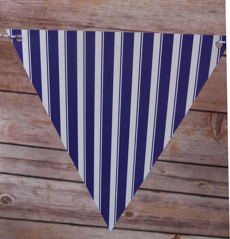 Purple Mix Pattern Triangle Flag Pennant Banner (11FT) - PaperLanternStore.com - Paper Lanterns, Decor, Party Lights &amp; More